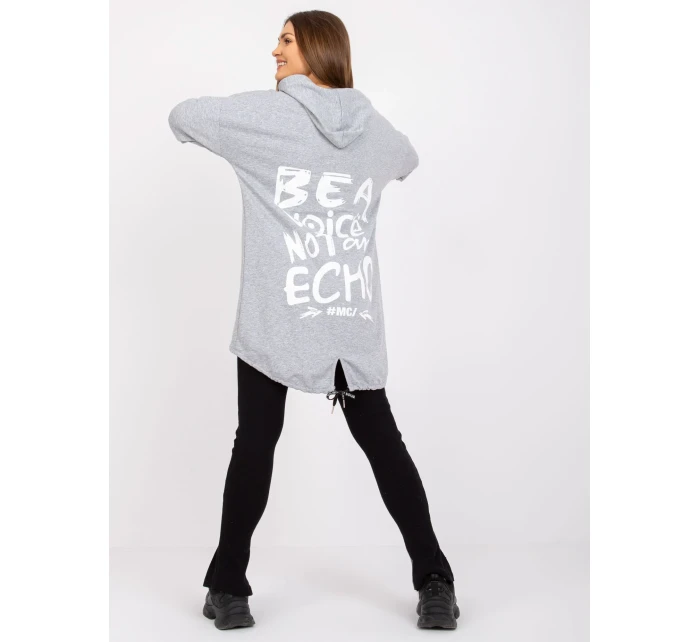 Dámska mikina-DHJ-BL-20136.37-šedá Dámska mikina-DHJ-BL-20136.37-šedá