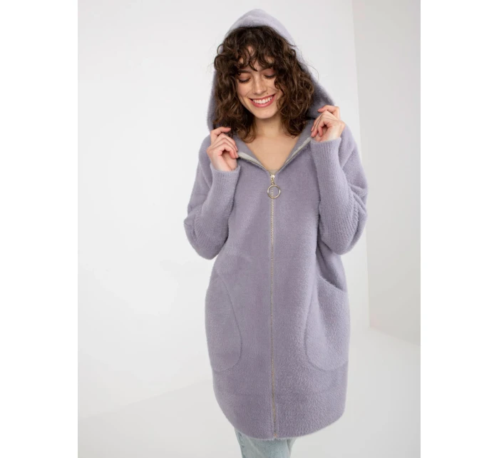 Dámský kabát MBM EN světle fialová model 18055648 - FPrice Dámský kabát MBM EN světle fialová model 18055648 - FPrice