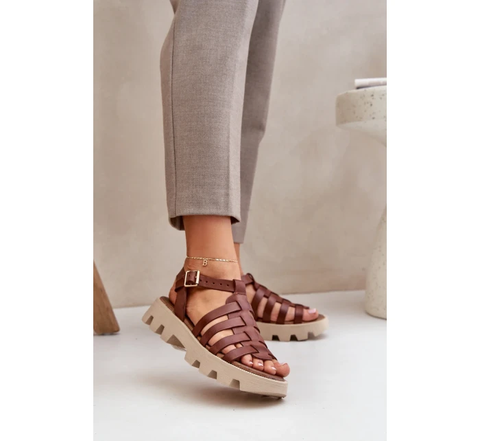 Sandále model 213474 Krok vo veľkom štýle