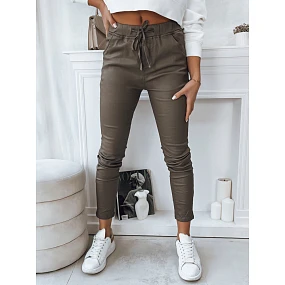 Dámske nohavice LIZZY dark beige FashionStreet UY1775