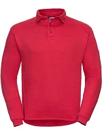 Pracovní mikina s límečkem 12. classic red model 22476381 - Russell Athletic