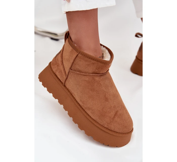 Śniegowce Damskie Na Platformie Camel Celyra Śniegowce Damskie Na Platformie Camel Celyra