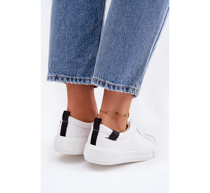 Dámské tenisky Big Star NN274444 Memory Foam systém Bílé Dámské tenisky Big Star NN274444 Memory Foam systém Bílé