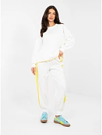 Spodnie dresowe IT DR model 22314593 ecru - FPrice