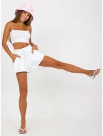 RV šortky SN model 17507233 bílá - FPrice RV šortky SN model 17507233 bílá - FPrice