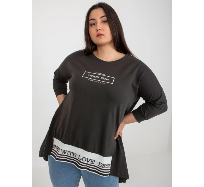 Tunika RV TU 7779.69 tmavá khaki