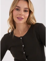 Blúzka WT BZ A1148.82 tmavohnedá Blúzka WT BZ A1148.82 tmavohnedá