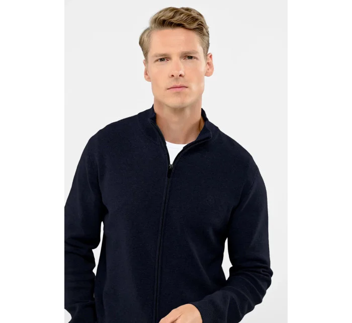 Pánský svetr model 20758826 Navy Blue - Volcano