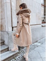 Dámská zimní bunda parka beige Dstreet model 21971507 - FashionStreet