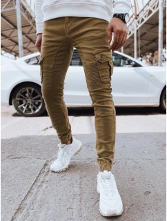 Pánské velbloudí džínové bojové kalhoty Dstreet model 21976793 - FashionStreet