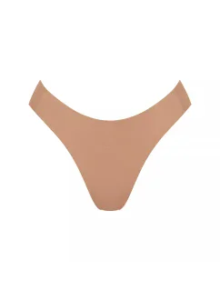 Dámske tangá ZERO Feel 2.0 High leg - BROWN - hnedá 00CM - SLOGGI