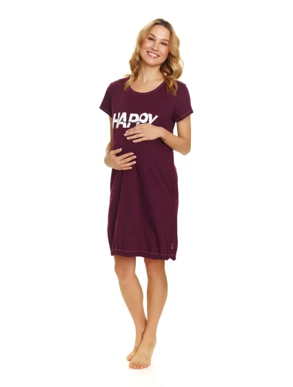 Dámská těhotenská košile model 20582576 wine - Doctornap