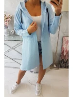 model 18744381 zadní plášť modrý - K-Fashion