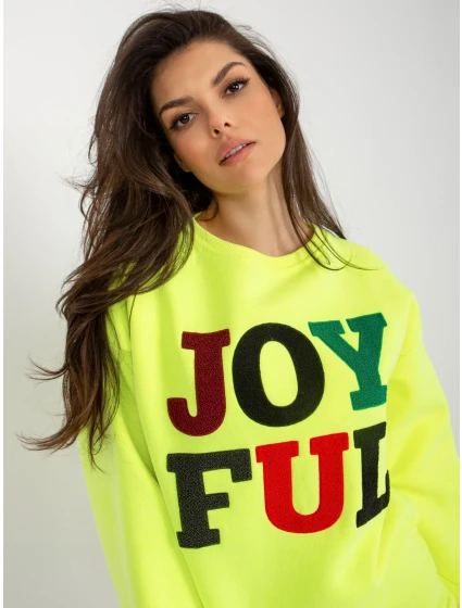 Mikina EM BL 617 5.00X fluo žltá Mikina EM BL 617 5.00X fluo žltá