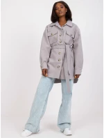 Dámska košeľa-LK-KS-508481.88-šedá Dámska košeľa-LK-KS-508481.88-šedá