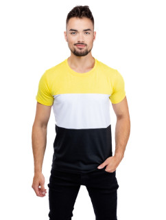Pánske tričko GLANO - žlté