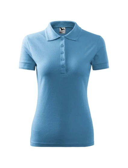 Pique Polo polokošile dámská model 20631089 modrá - MALFINI, a.s.