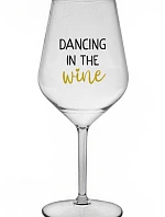 DANCING IN THE WINE - priehľadný nerozbitný pohár na víno 470 ml