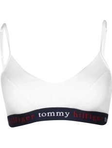 Podprsenka bez kostice UW0UW02230-YCD bielomodrá - Tommy Hilfiger