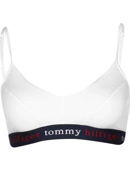 Podprsenka bez kostice UW0UW02230-YCD bielomodrá - Tommy Hilfiger Podprsenka bez kostice UW0UW02230-YCD bielomodrá - Tommy Hilfiger