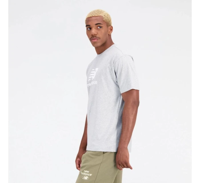 Tričko New Balance Essentials Stacked Logo Co M MT31541AG pánske Tričko New Balance Essentials Stacked Logo Co M MT31541AG pánske