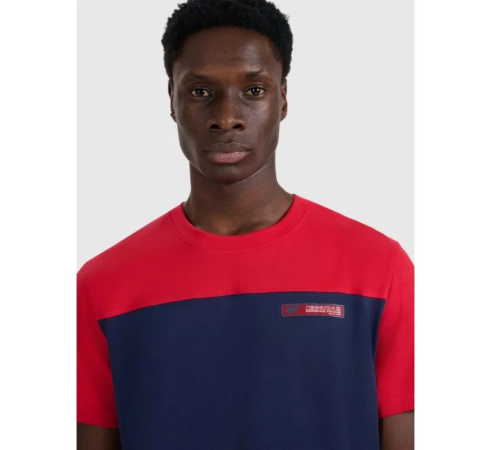 Pánske tričko s potlačou 4F 4FRAW25TTSHM3292-31S