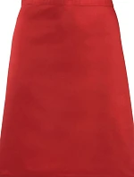 Premier PR 151 Krátka zástera po pás „Colours“ 39.0151 červená