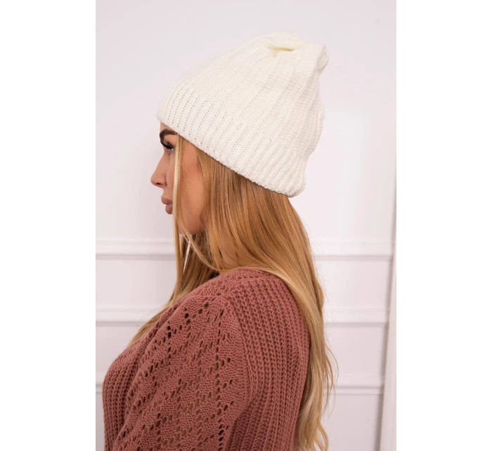 Fleecová čiapka Anna K238 ecru Fleecová čiapka Anna K238 ecru