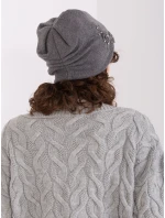 Czapka AT CZ model 19014875 ciemny szary - FPrice Czapka AT CZ model 19014875 ciemny szary - FPrice