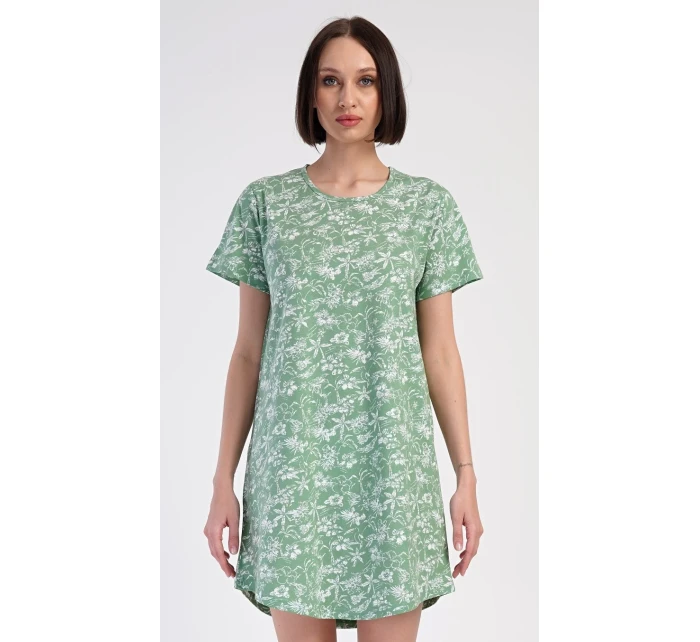 Dámska nočná košeľa s krátkym rukávom Hawaii Dámska nočná košeľa s krátkym rukávom Hawaii