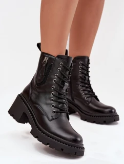 Šnurovanie vyšší model 216825 Krok v štýle