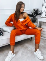 Dámska tepláková súprava AMILIA PREMIUM orange FashionStreet AY0744 Dámska tepláková súprava AMILIA PREMIUM orange FashionStreet AY0744
