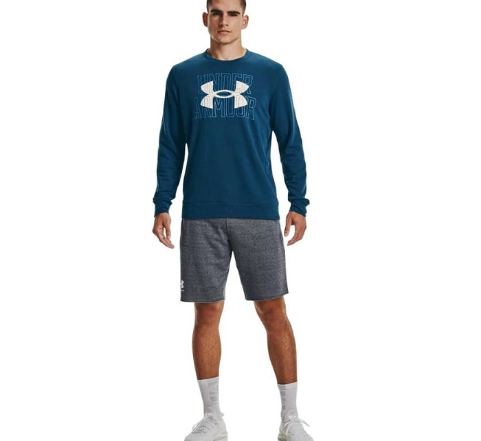 Pánske tričko UA Rival Terry Logo Crew M 1370391 458 - Under Armour Pánske tričko UA Rival Terry Logo Crew M 1370391 458 - Under Armour