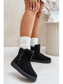 Śniegowce Damskie Big Star OO274A163 Czarne