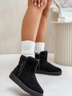 Śniegowce Damskie Big Star OO274A163 Czarne