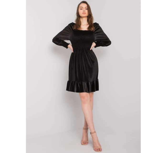 Sukienka DHJ SK model 20961770 czarny - FPrice Sukienka DHJ SK model 20961770 czarny - FPrice