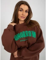 Mikina EM BL 617 7.27 tmavo hnedá