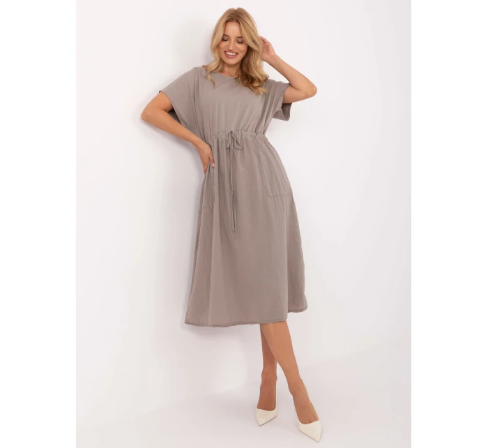 Sukienka TW SK BI 6 model 21302364 ciemny bezowy - FPrice