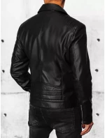 Pánská kožená bunda černá Dstreet model 21968063 - FashionStreet