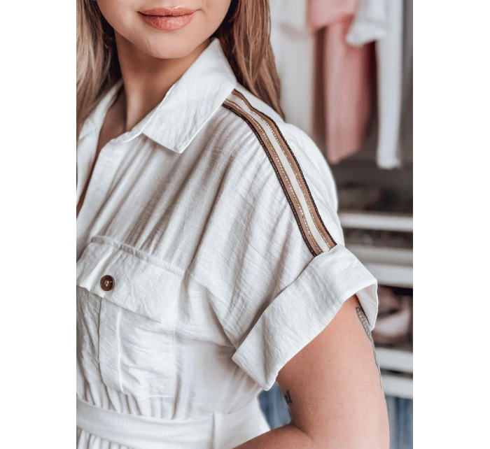 LOVE maxi šaty bílé Dstreet model 21988948 - FashionStreet