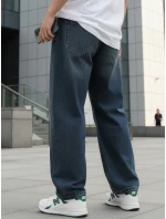 Pánske baggy džínsy navy blue FashionStreet UX4480
