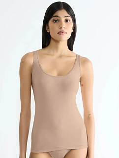 sloggi GO Daily Cotton Tank top - BROWN - SLOGGI BROWN - SLOGGI
