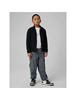 Chlapčenská fleecová mikina s kapucňou 4F 4FJRSS26TFLEM508-20S