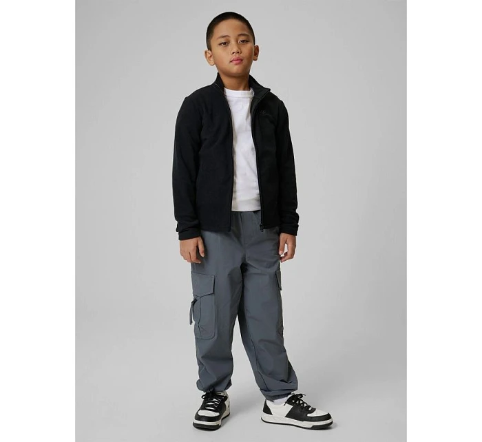 Chlapčenská fleecová mikina s kapucňou 4F 4FJRSS26TFLEM508-20S