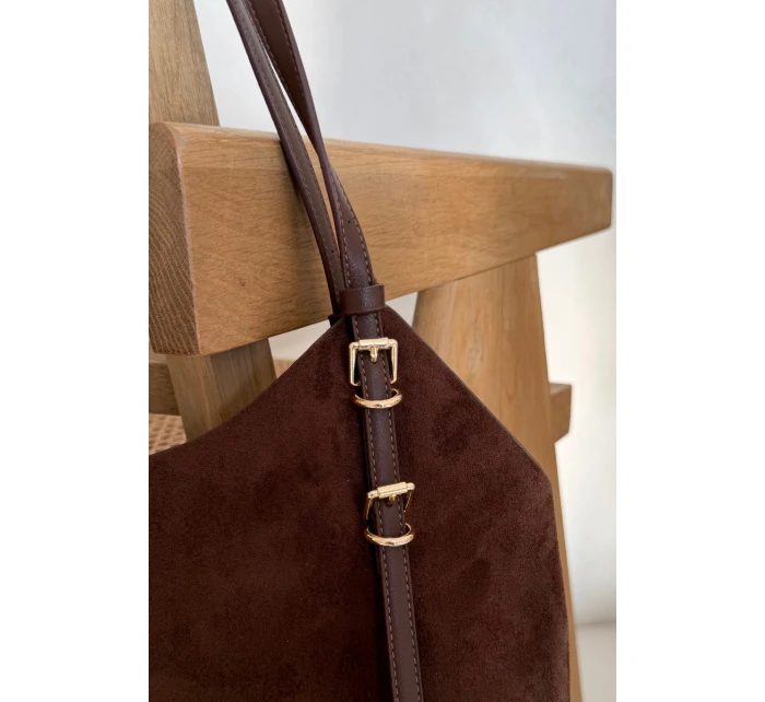 Taška Skopper z eko semiše čokoládová Sorvelle Taška Skopper z eko semiše čokoládová Sorvelle