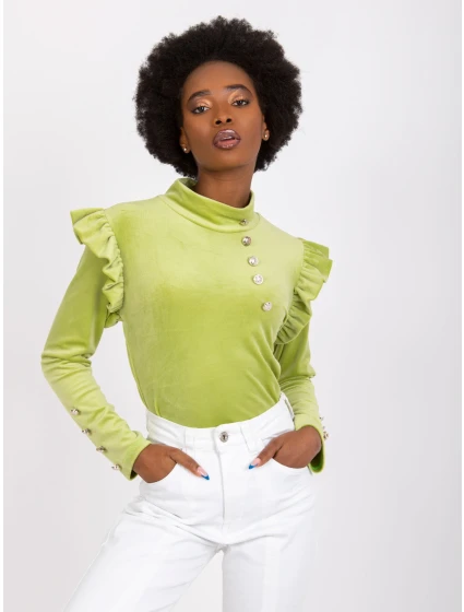 Blúzka DHJ BZ 6533A.44P vápno