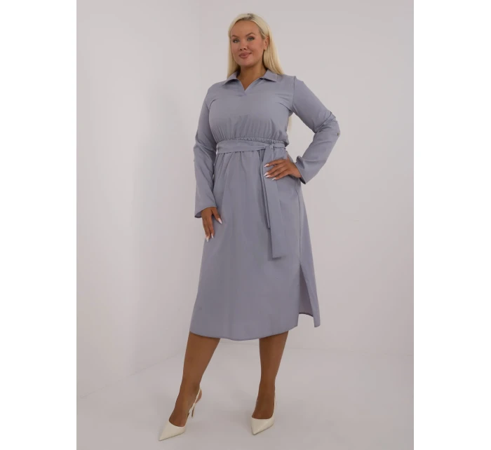 Šaty LK SK 509675.88 sivé Šaty LK SK 509675.88 sivé