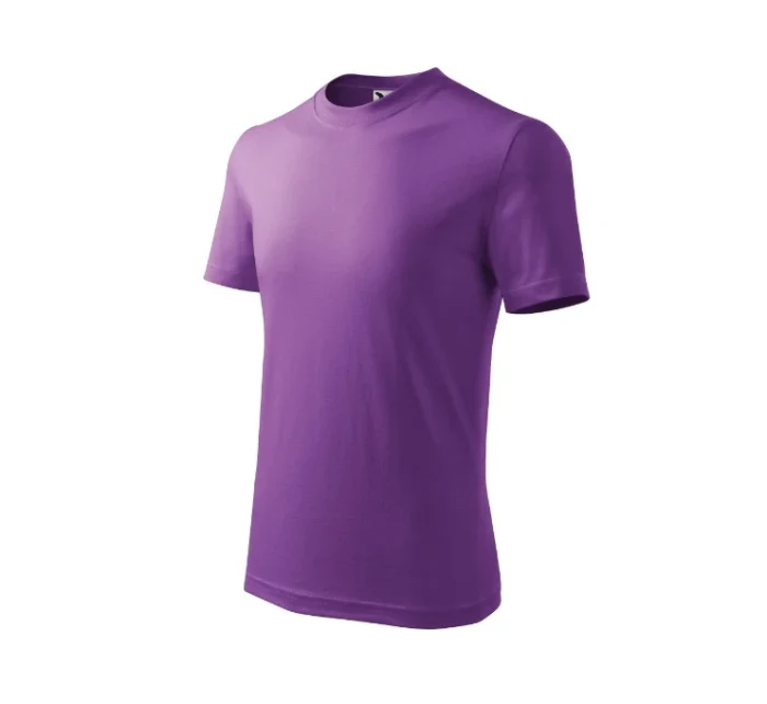 Základné tričko pre deti fialové