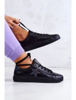 Kožené tenisky Star Big Star model 21580383 Black - Big Star Shoes