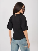 Bluzka model 22024878 czarny - FPrice Bluzka model 22024878 czarny - FPrice